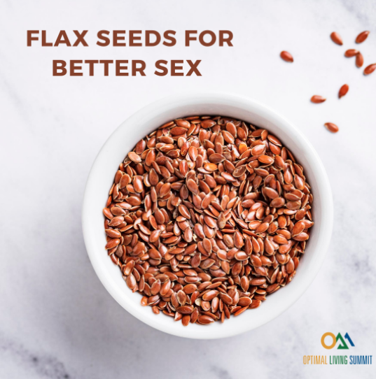 This superfood is known for its rich antioxidant properties and for increasing blood flow to the sexual organs. Flax seeds contain lignans, which are estrogen-like chemicals that have antiviral, antibacterial, and anticancer properties. #foodfacts #torontowellness