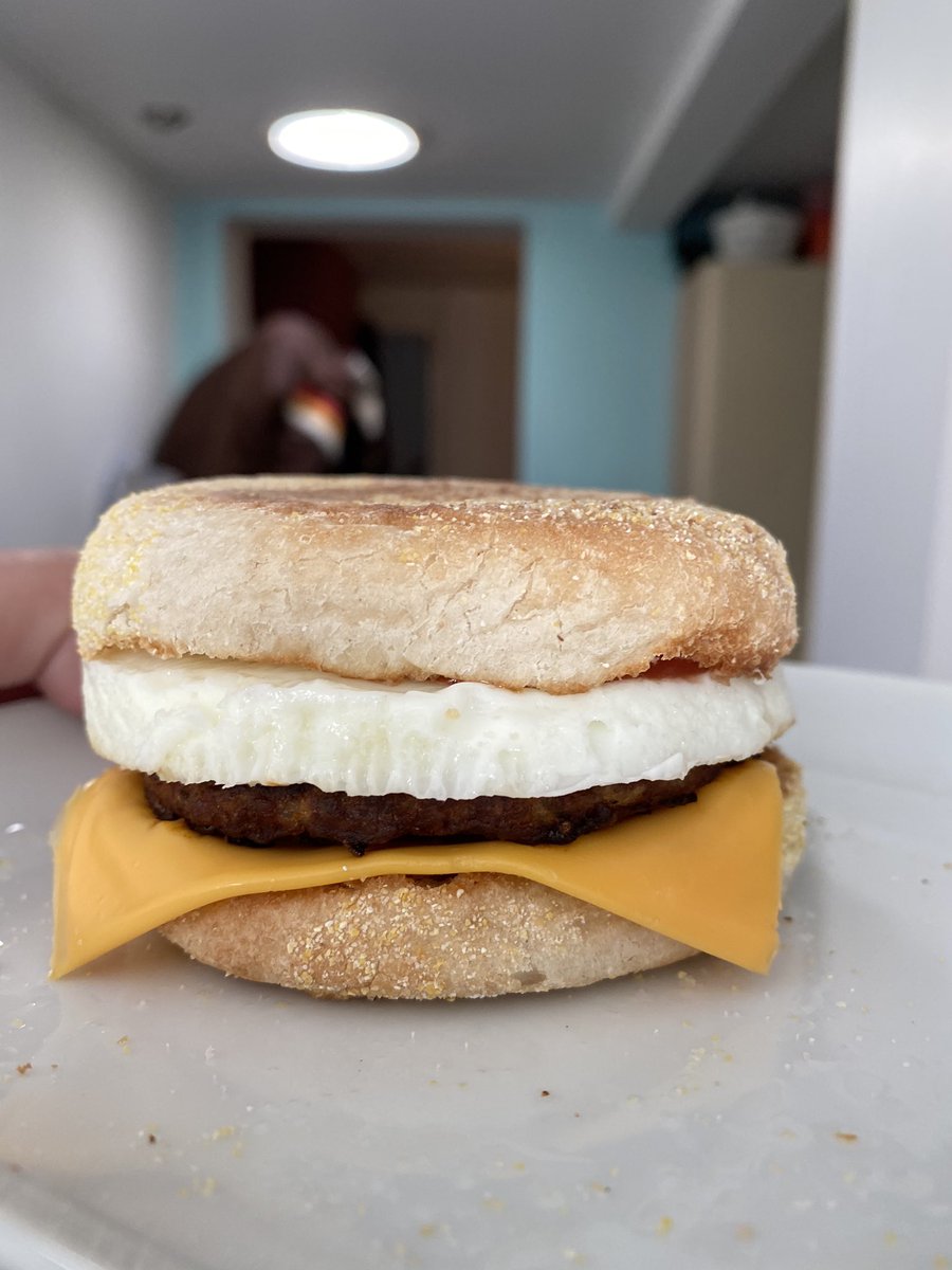 With the now perfected homemade Sausage and Egg McMuffin, I am no longer beholden to those arbitrary boundaries of breakfast that other mortals are subjected to.
