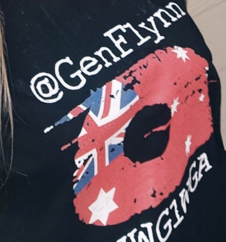 whaleswarrior's tweet photo. @GoJackFlynn Jack,
Have been in contact with @ChookLisa & the artist, @1_Drop_Of_Q
Am being sent the art for the Tees, and will be arranging for the #FlynnFamily to have these amazing shirts.
Will DM you with details.
Respectfully,
#ThePeoplesBridge
#WWG1WGAWORLDWIDE
#AussiePatriots https://t.co/mE4pJckxcF