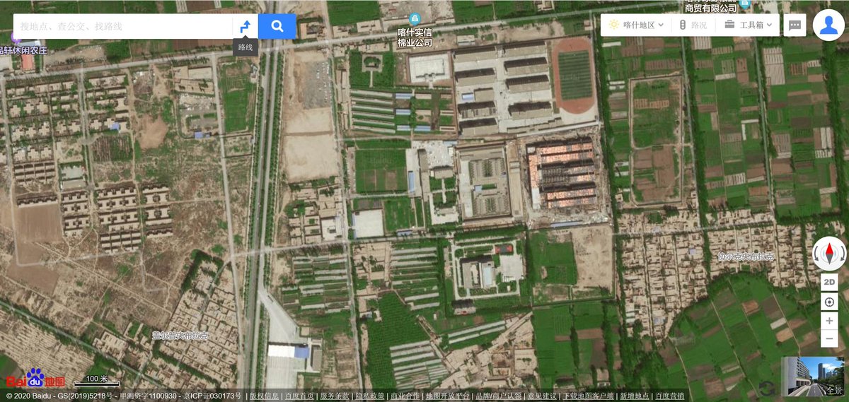 More allegedly hidden camps in Kashgar.
