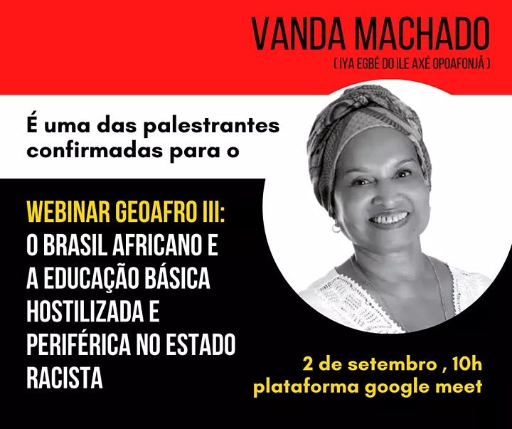 Mais informações no link: projetogeoafrobrasil.com/webinar