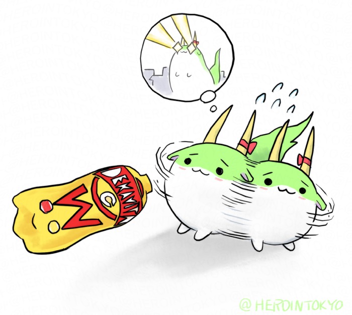 デカビタＣを恐れるすくすく #すくすく日和