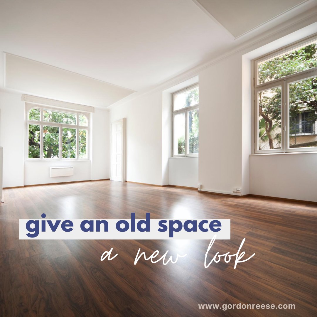 gordonbreese's tweet image. Not all remodeling projects have to cost a pretty penny! 💸 You can give an old space a new look with some new flooring and a fresh coat of paint. #RemodelingProject #GordonReese