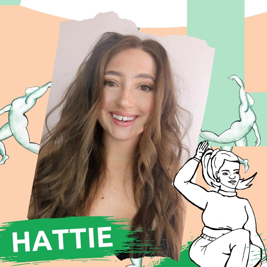 💚 MEET YOUR COMMITTEE 💚
Introducing your new...
Performance Coordinator: Hattie Lewis 
TOP TIP FOR FRESHERS: "Just go for it! Be yourself and don’t be afraid to try new things." 💓🥰
#exeterdancesoc #exeterdancesociety <a href="/hattielewis2001/">Hattie Lewis</a>