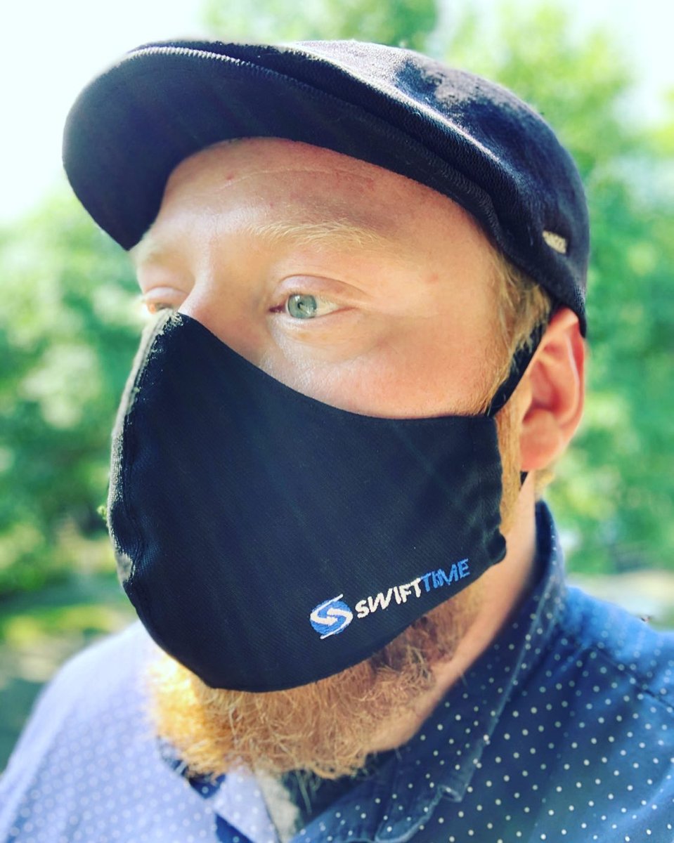 DerksUniforms's tweet image. Looking for custom logoed face masks? We&apos;ve got you covered - head over to derksuniforms.ca to order yours!

Source @swifttime_alberta

#wearamask #derksuniforms #swifttime #swifttimealberta #yegdelivery #MasksRCool ( #📷 @swifttime_alberta )