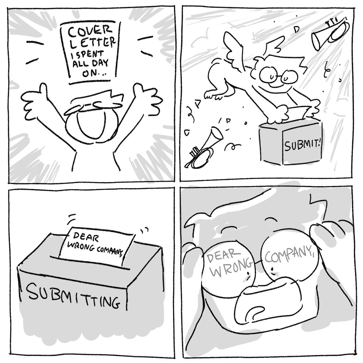 @AtlaTheWriter hello!! i like to make funny little comics, you can check out some of my work here: https://t.co/vS9ohwfmoU 