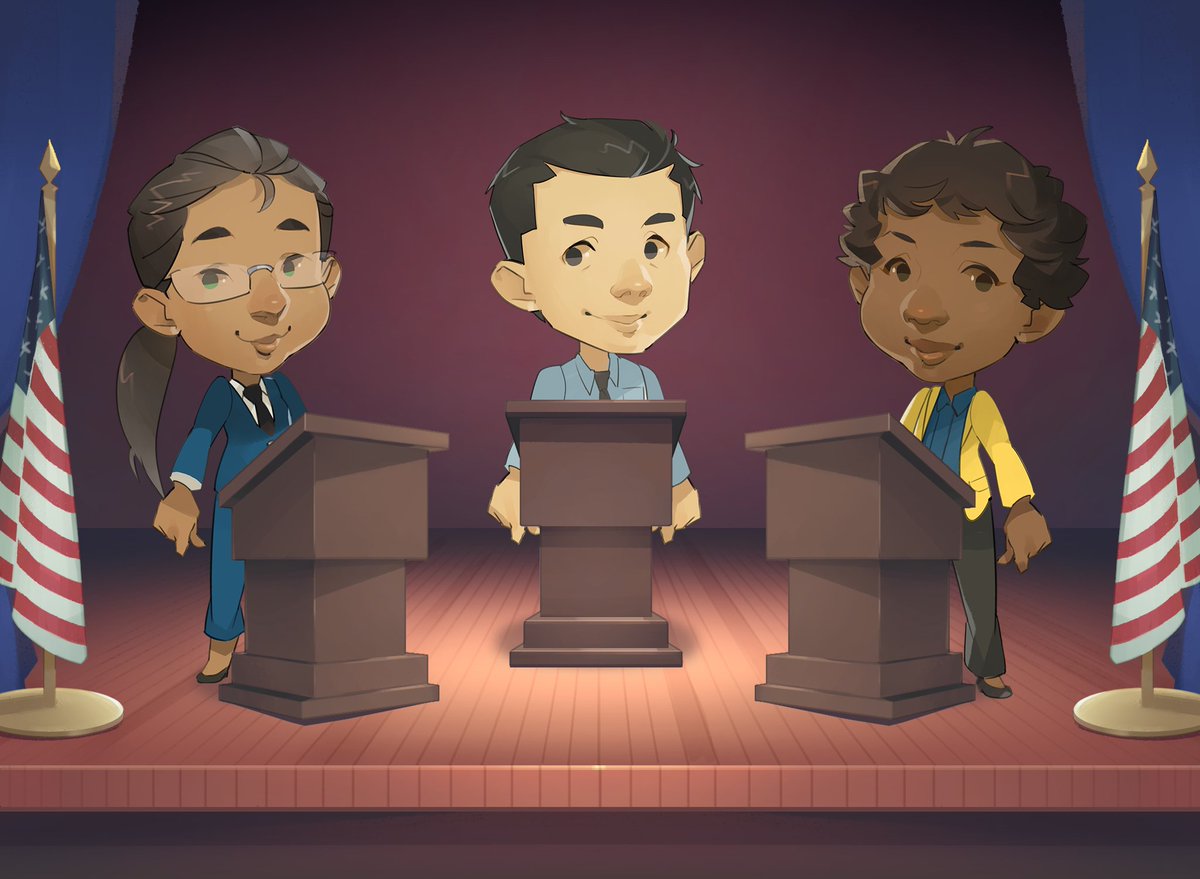 icivics's tweet image. NEW: Our 2020 Candidate Bio Guide is a great starting point for students to do deeper research on presidential candidates. 

It includes an easy-to-use table that compares 7 different elements of each 2020 candidate and their campaign: bit.ly/3jlZYj5 #HSGovChat #sschat