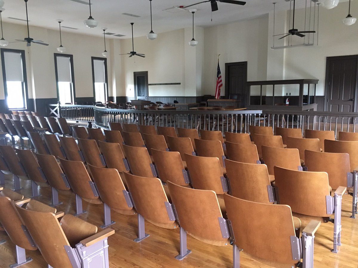 We also visited the Tallahatchie County Courthouse in Sumner, MS. where the trial that acquitted Emmett’s murderers took place. It has been restored to what it looked like in 1955 at the time of the trial.