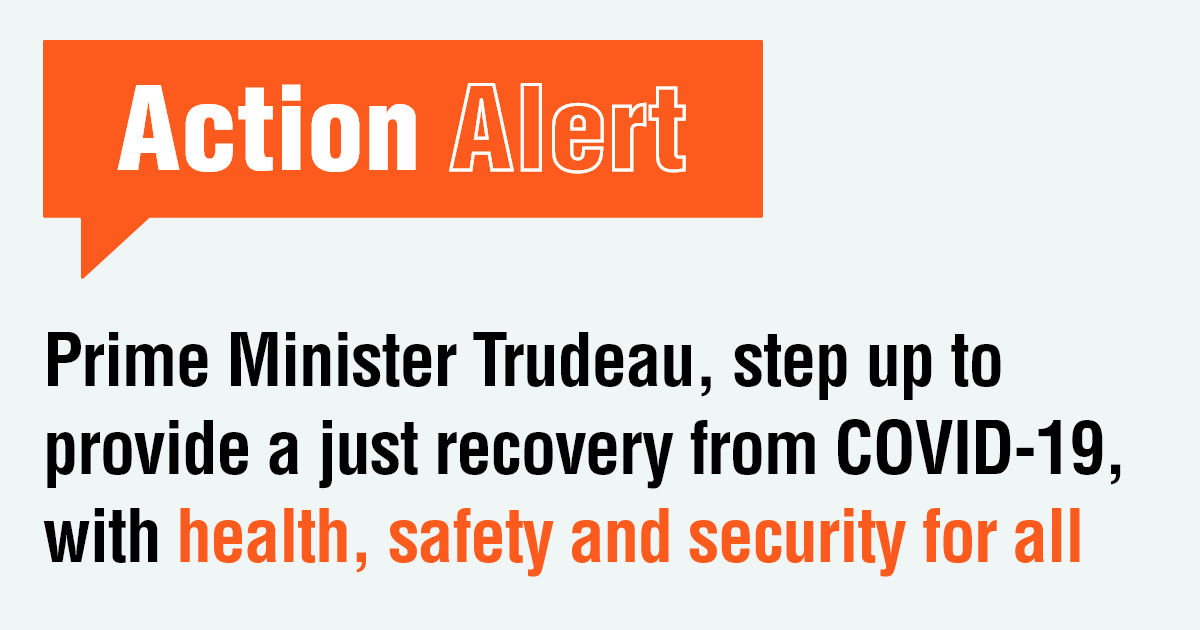 Join our call to PM <a href="/JustinTrudeau/">Justin Trudeau</a> to address the need for a #COVID19 recovery plan for all in his Speech from the Throne. A plan that allows everyone in our country to experience health, safety and security.

📣EVERYONE, sign &amp; share our #ActionAlert: rnao.ca/policy/action-…