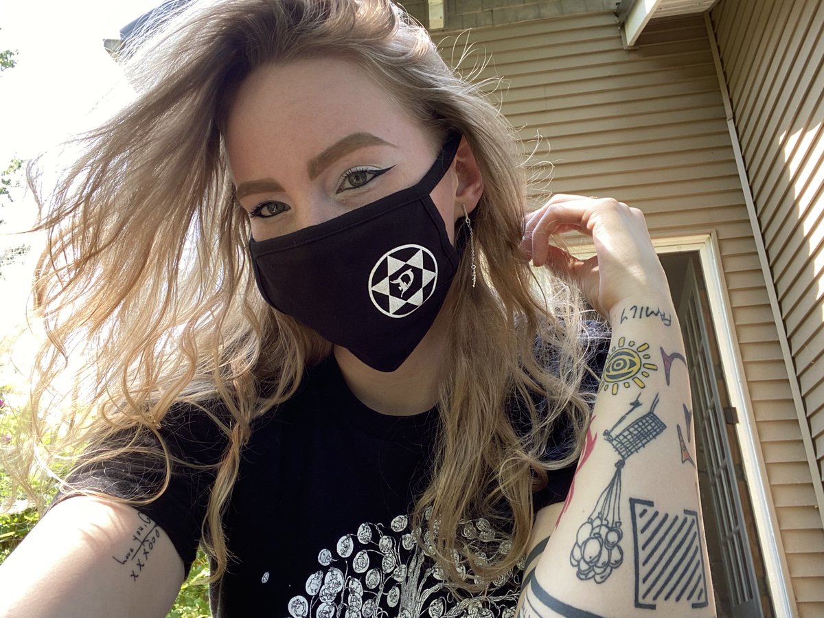 ImAWOL17's tweet photo. Finally got some merch for @deviants_band masks are $10 shipping is available!
If anyone is interested, DM me, the band, or @Jondrummer15 for more info
I’ll be ordering the second batch on Tuesday, our first batch sold out in less than a week!!!!!!!
#WeTheDeviants https://t.co/66g1gkerZh