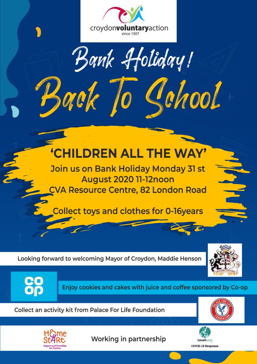 CroydonVA (@croydonva) on Twitter photo Special guest Madam Mayor, <a href="/MinsuR/">Cllr Maddie Henson (she/her)</a> will be here on Monday! <a href="/HomeStartCroyd/">Home-Start Croydon</a> <a href="/PalaceForLife/">Palace for Life</a> <a href="/coopuk/">Co-op</a> <a href="/LabourSJ/">Sarah Jones MP</a> <a href="/SteveReedMP/">Steve Reed MP</a> Special guest Madam Mayor, <a href="/MinsuR/">Cllr Maddie Henson (she/her)</a> will be here on Monday! <a href="/HomeStartCroyd/">Home-Start Croydon</a> <a href="/PalaceForLife/">Palace for Life</a> <a href="/coopuk/">Co-op</a> <a href="/LabourSJ/">Sarah Jones MP</a> <a href="/SteveReedMP/">Steve Reed MP</a>
