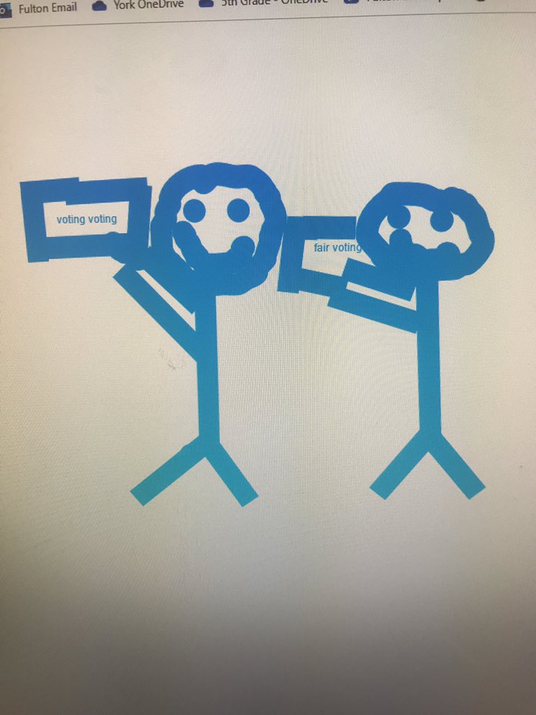 MsYork17's tweet photo. One student’s illustration of the Constitutional Amendments to expand Voting Rights over time! https://t.co/Z0WgAhmofD
