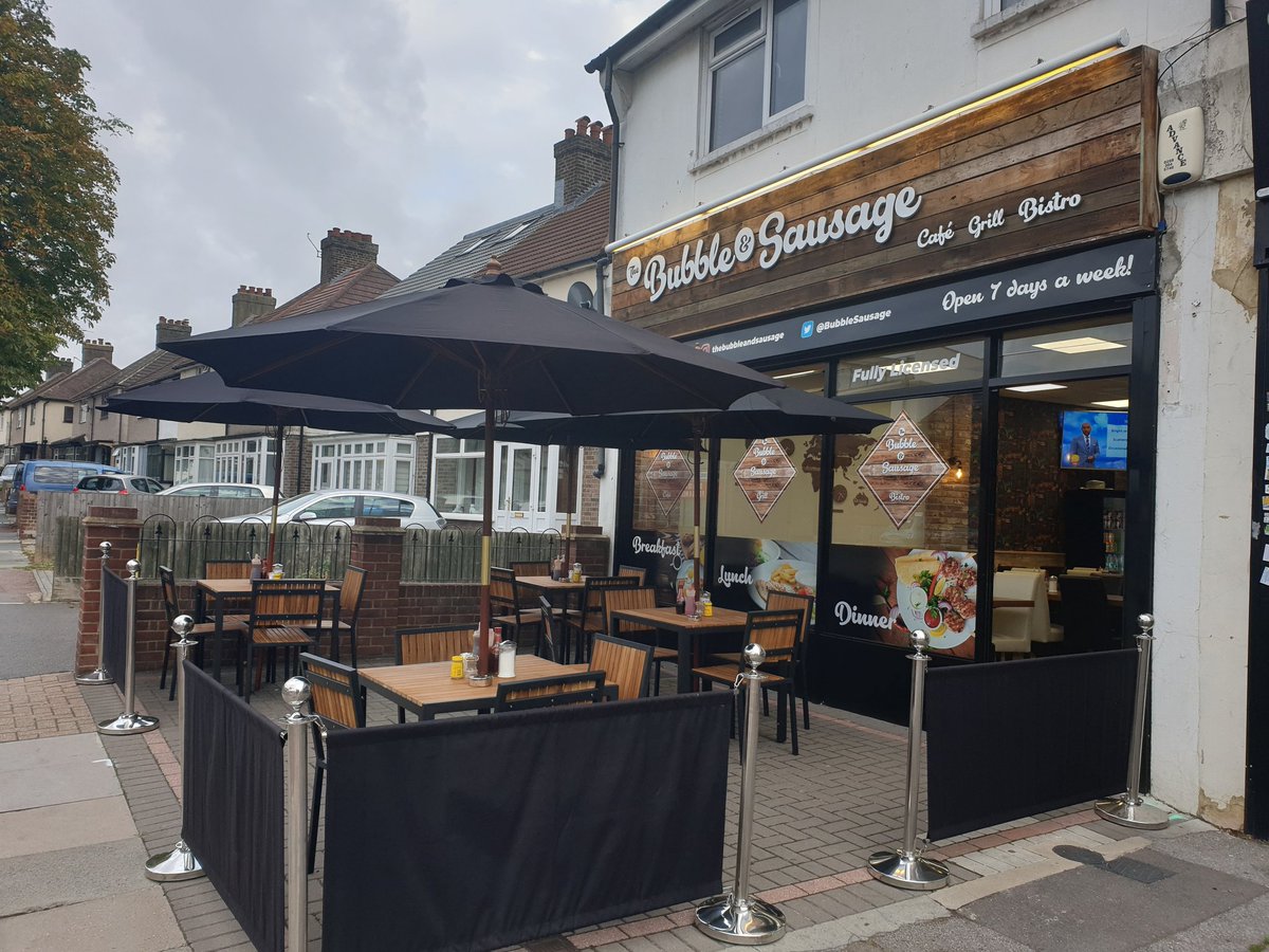BubbleSausage's tweet photo. We are now open 🕺🕺🕺🕺🕺🕺🕺🕺🕺🕺#neweltham #eltham #cafebistrogrill #GreenwichHour https://t.co/NLCgJ1kR55