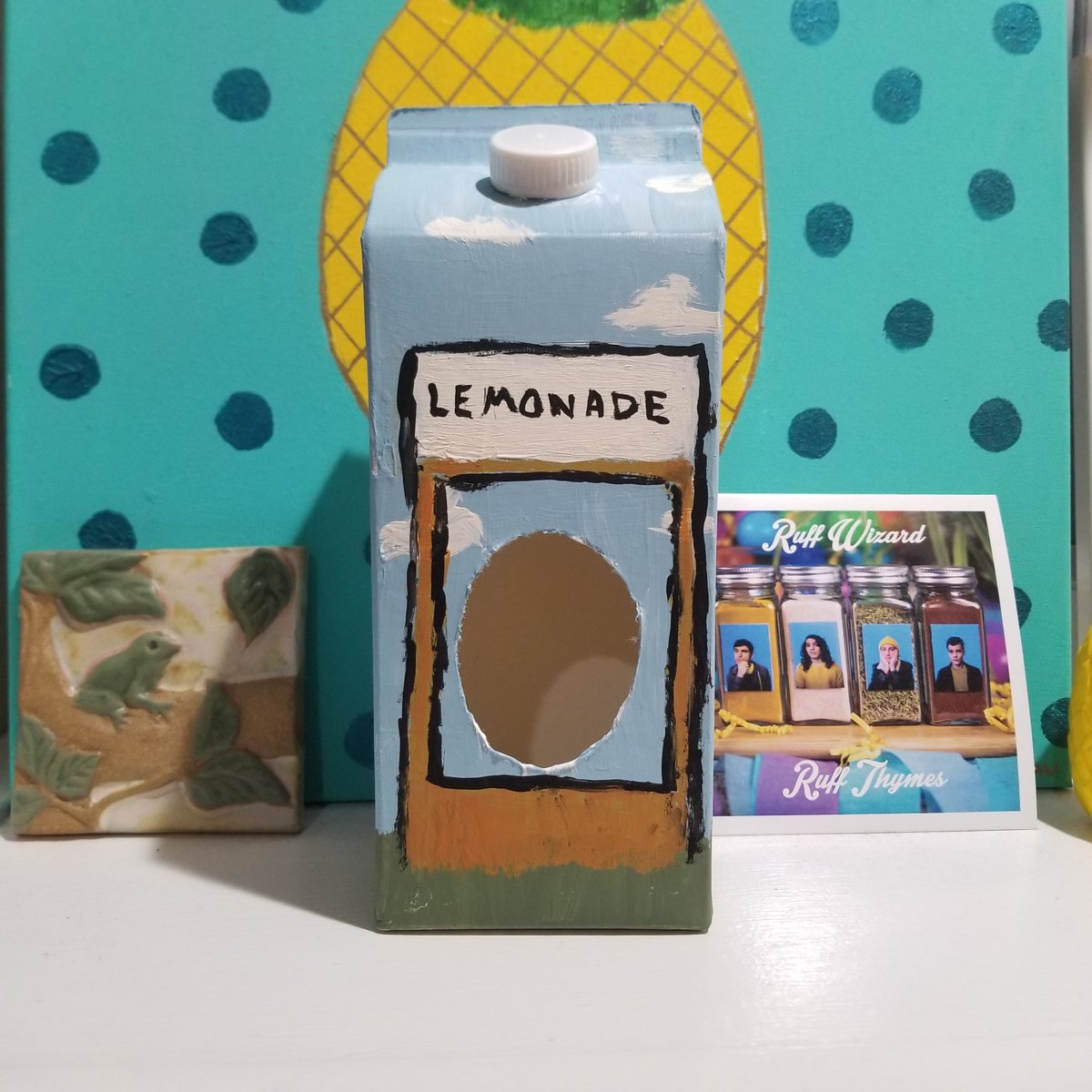 ruffwizardmusic's tweet photo. Decided to change things up and paint a bird house as my drawing of the week!! This week's playlist has artists from all over the world and we're stoked to share it with you!! 💜Follow us on Spotify and YouTube so you don't miss our music video drop on MONDAY!! #linkinbiobaby https://t.co/vC4yRuCGHa