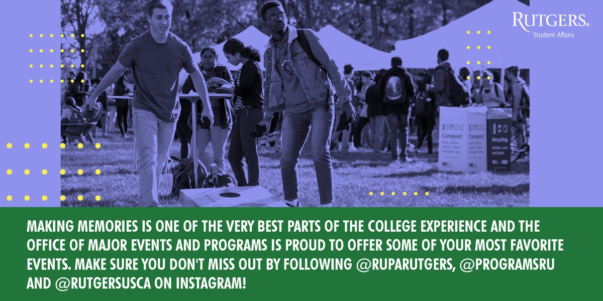 Rutgers University Student Centers and Activities tweet media