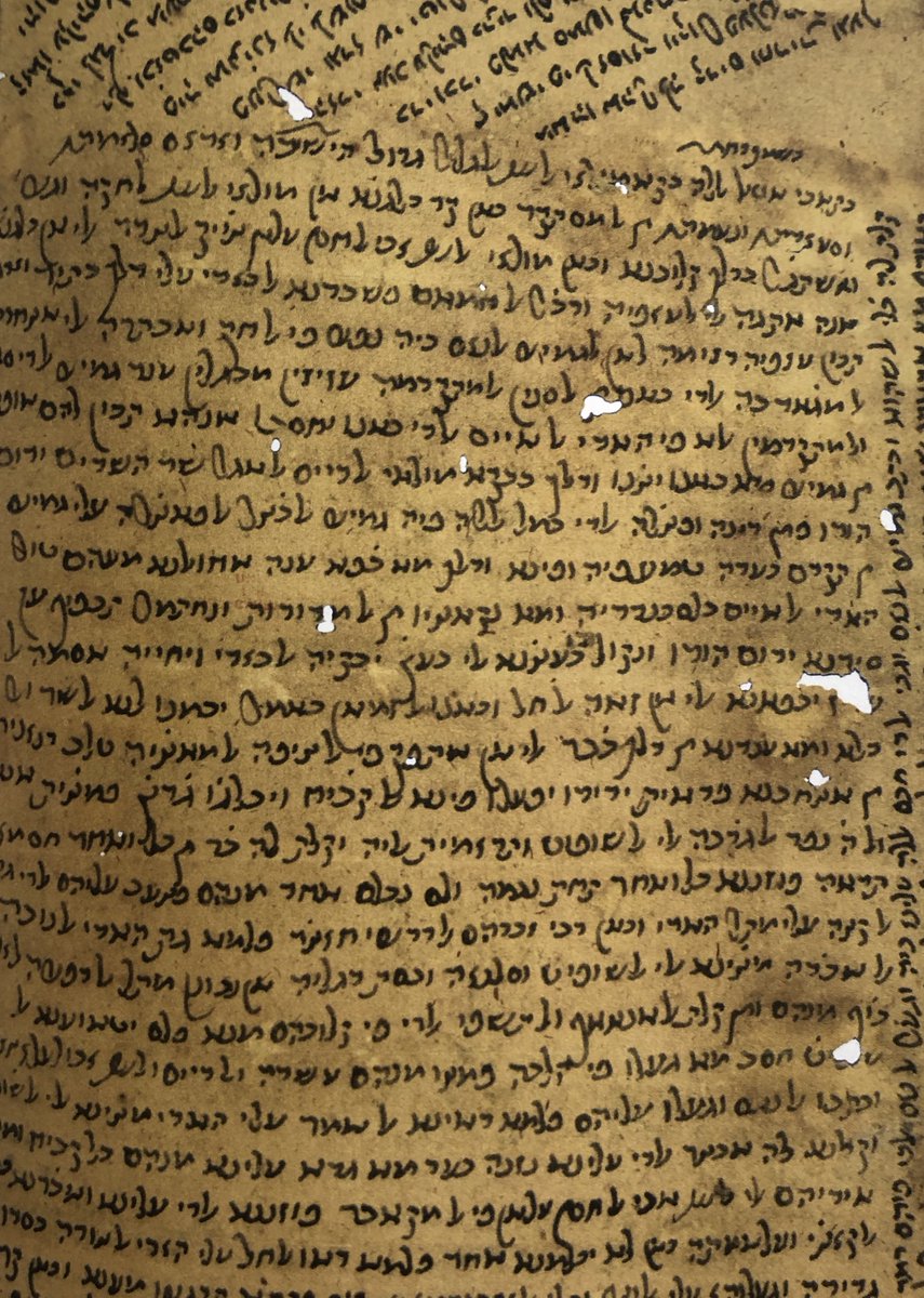 By the 8th century CE, Jewish communities in Arabia developed Judeo-Arabic. Originally a literary language (Classical Arabic in Hebrew script), Judeo-Arabic would develop into a spoken language and spread to Mesopotamia, the Levant, North Africa, and the Iberian Peninsula. 14/