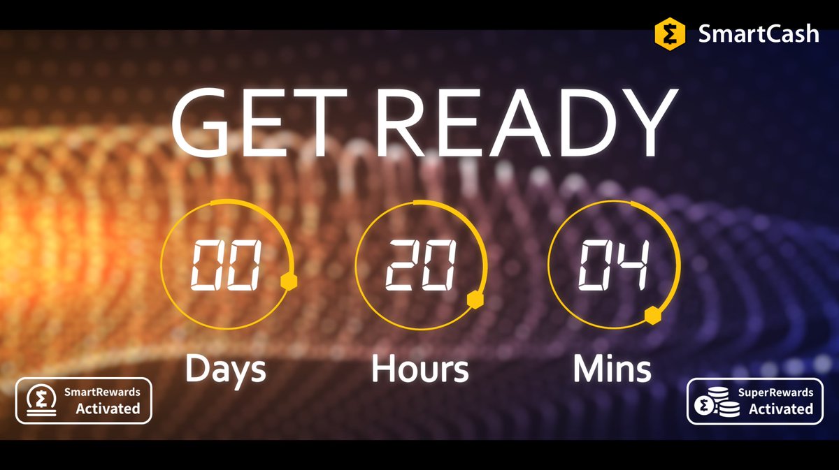 SemptIy's tweet photo. The first round of #SmartRewards / #SuperRewards will start in less than 24h!

Do not forget to activate your addresses! More details here: https://t.co/DgzI3HgggZ

@coinkit_ mon 10 1000 $smart #DeFi

#SmartCash #crypto #cryptocurrency #yieldfarming https://t.co/98pvYmd3lR