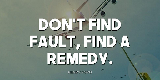 TheZigZiglar's tweet image. "Don't find fault, find a remedy."-Henry Ford