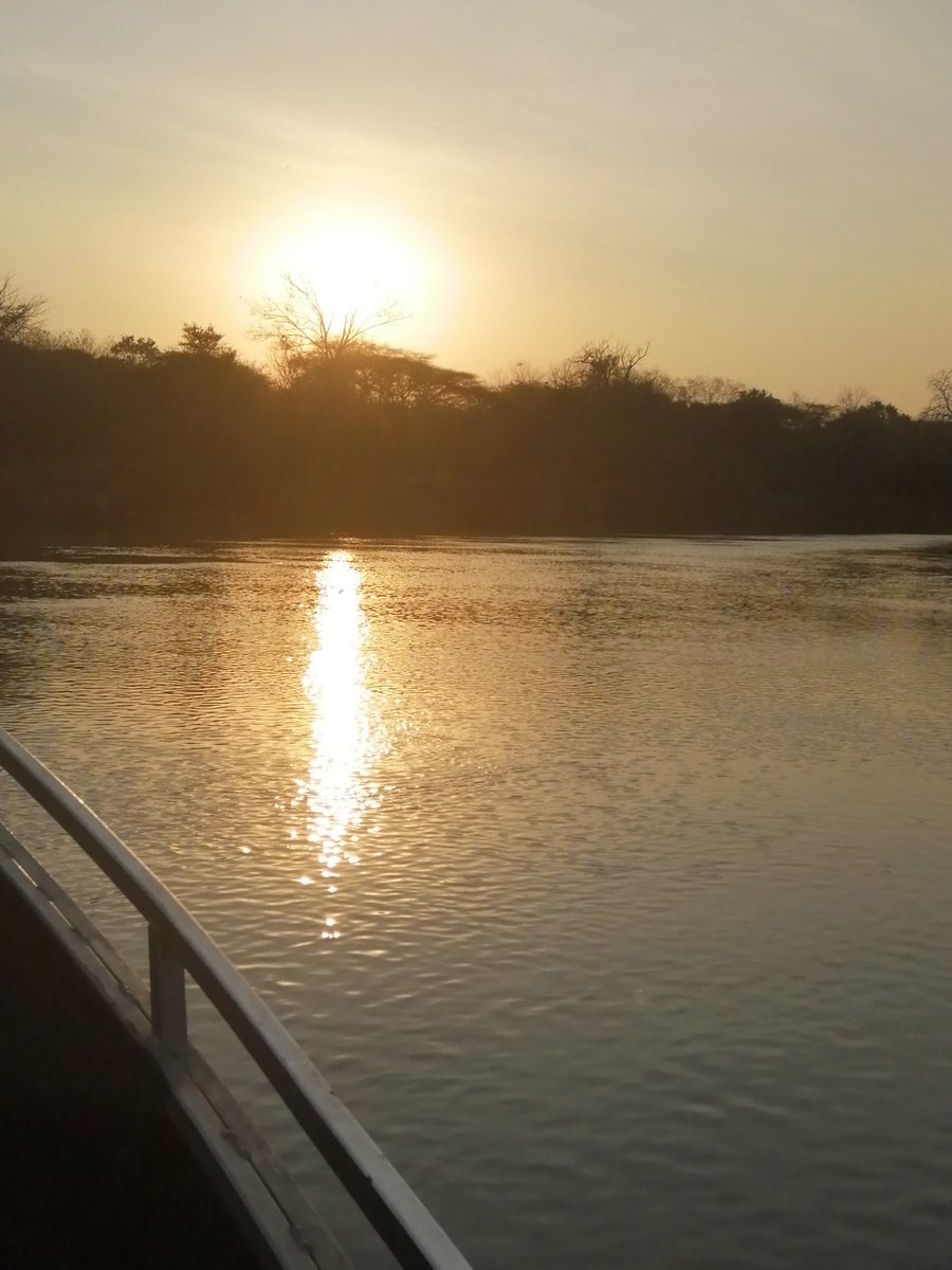 Chased the sunset. Boat cruising.
