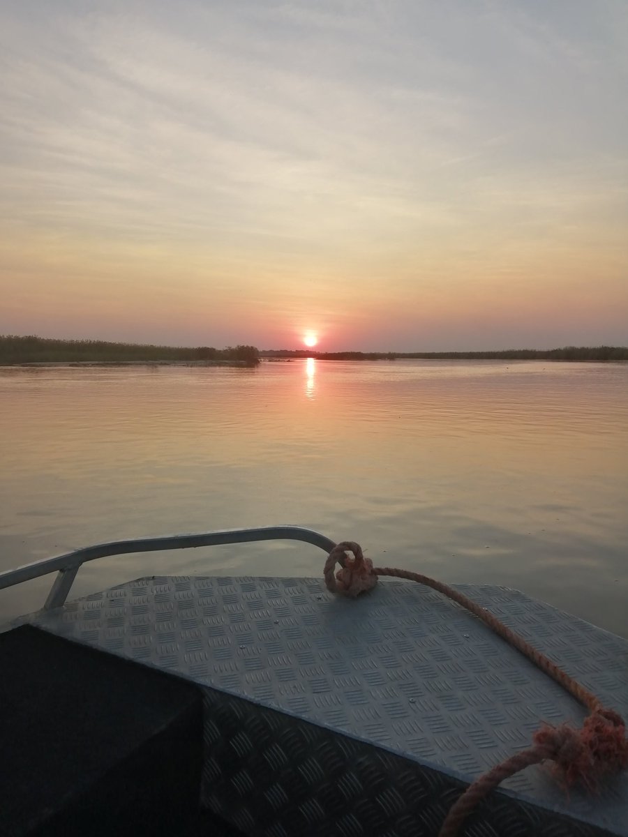 Chased the sunset. Boat cruising.