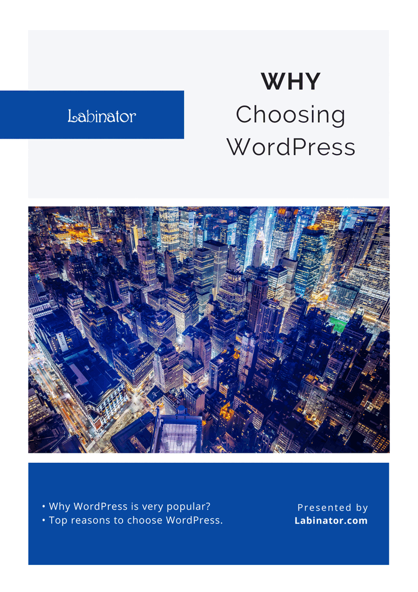 Labinators's tweet photo. Why choosing WordPress? Download the e-book now to get detail information.
https://t.co/K0pbGgdjdF
#wordpress #labinator #webmanagement #speedoptimization #ebook #whywordpress https://t.co/4OKl5sox5H