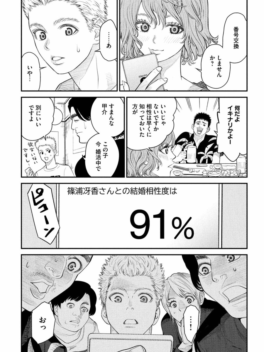 遺伝子で結婚の相性が数値化された世界。
#iメンター

(1/15) 