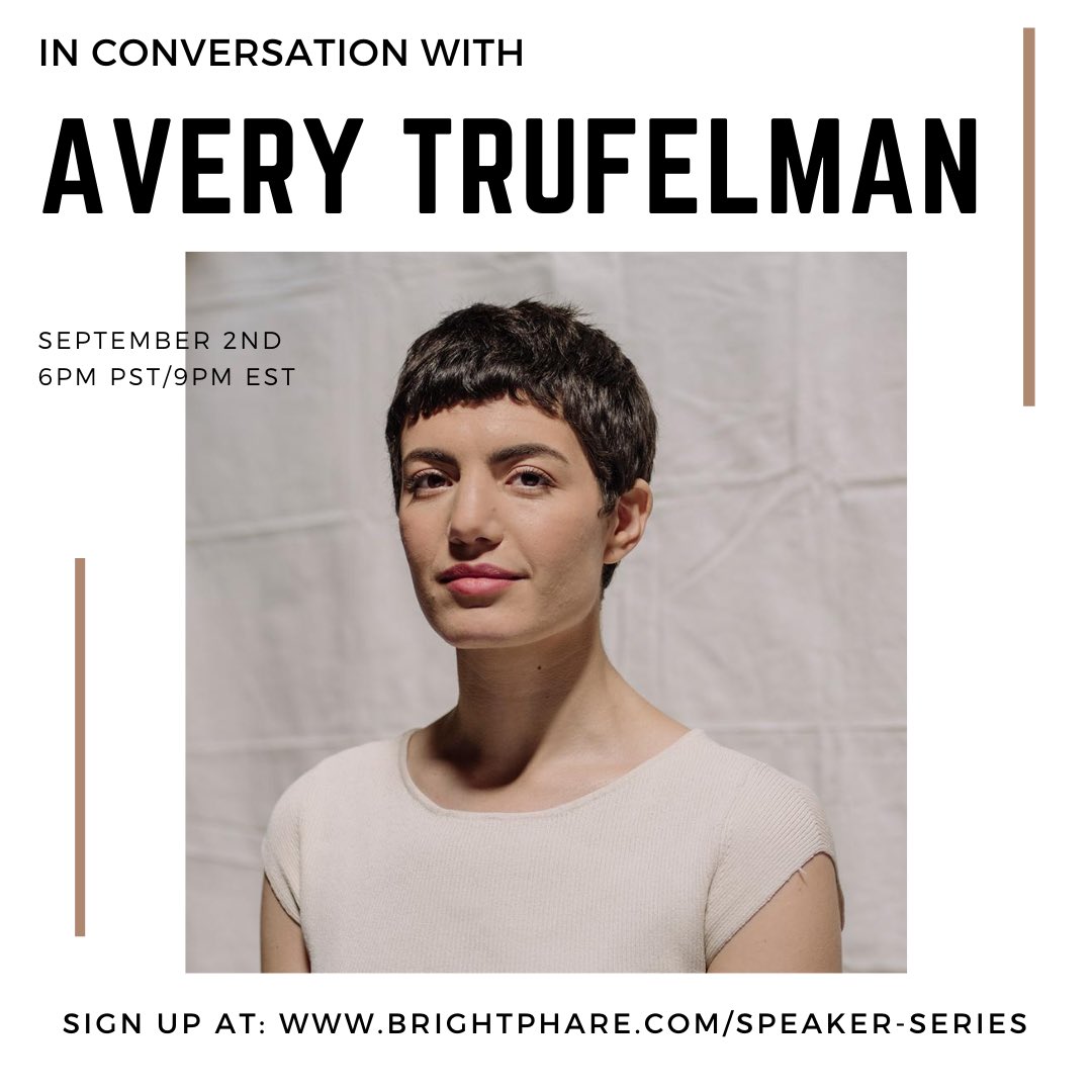 JennyPellicer's tweet photo. Avery Trufelman (former podcast host of 99% Invisible &amp; now @thecut) knows how to tell a story like no other. She also has the saltiest and sexiest voice alive. Sign up to join in our fireside chat to hear how she weaves her stories so masterfully. #averytrufelman https://t.co/21BA8XyNz1