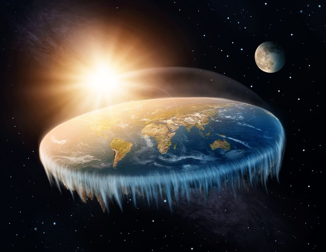 THREAD: FLAT EARTHERS ARE WRONG, BUT NOT FOR THE REASON YOU THINK."Is all that we see or seemBut a dream within a dream?"- Edgar Allan PoeBy now, many have heard about the Flat Earth theory. It is wrong the Earth is round, but-