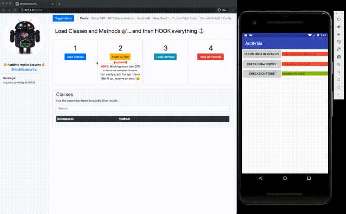 ptracesecurity's tweet image. Runtime Mobile Security (RMS) iphonefire - is a powerful web interface that helps you to manipulate Android and iOS Apps at Runtime  github.com/m0bilesecurity…  #MobileSecurity #AndoridSecurity #CyberSecurity #Infosec