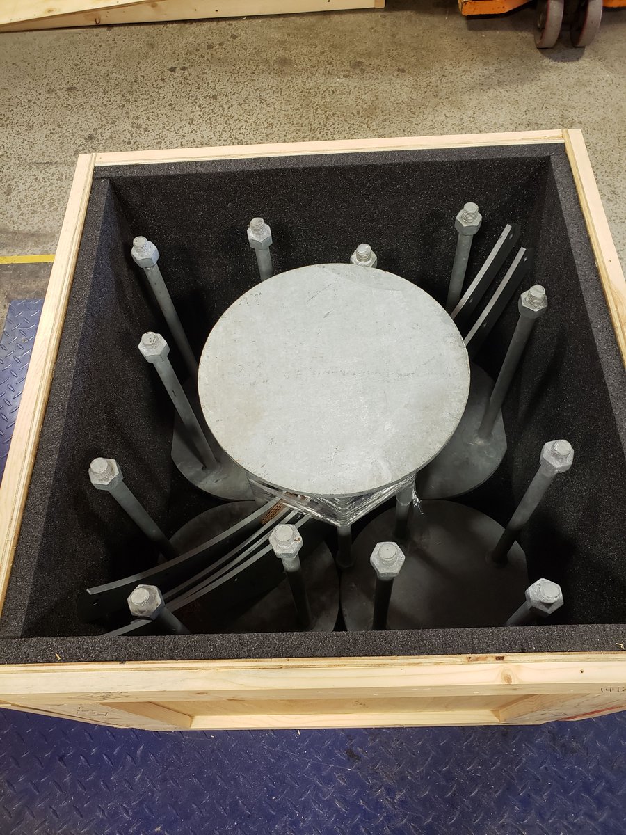 CFpittsburgh's tweet image. These here are steel embeds used for reinforcing concrete in large construction projects. We organized them efficiently to reduce the cost of requiring more crates for shipment.
#steel #embeds #concrete #crates #shipment #craters #freighters #pittsburgh #expertise #delivers #cf