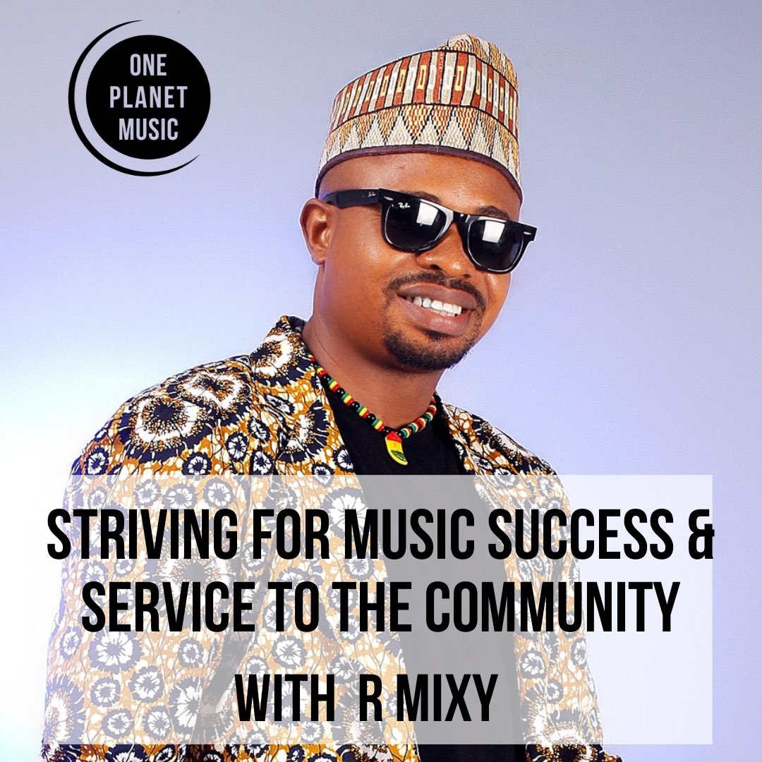 oneplanetmusic's tweet photo. #afrobeat artist @rmixy1 rocks this podcast episode talking about seeking success without forgetting his community, the surge of afrobeat and more! Listen on #Applepodcasts #spotifypodcasts or any other platform. https://t.co/KqK6gHjlCo