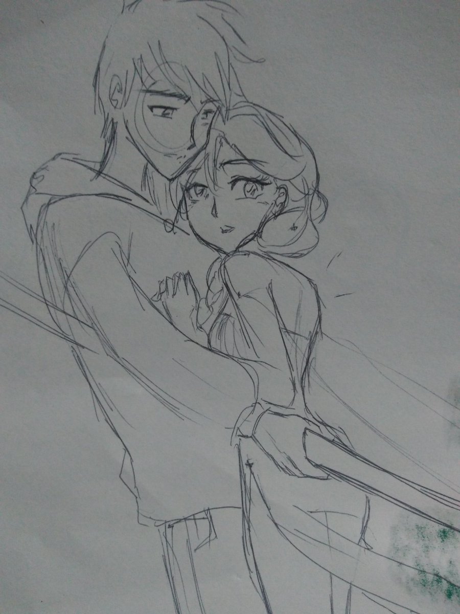 Napolitana_PB's tweet photo. Pequeño fanart de un fanart se #Jelsa! En los miembros que necesito despegarme del mundo, fantasear con estos dos me ayuda mucho 😊 #jelda #jackfrost #elsa #fangirl https://t.co/h8RkfF0Dzx
