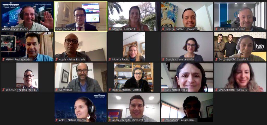 marcelondes's tweet photo. Semana muy interesante intercambiando y construyendo entre el gobierno y los empresarios para seguir #TransformandoVidas y #ConstruyendoPais, de la mano de la Andi con @DIANColombia, @MincomercioCo, @Mineducacion, @MintrabajoCol, @Vicmunro, @EficaciaCol https://t.co/DURLvF13vi