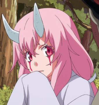 Shuna - Cute pink Ogre/Kijin princess. I needn't say more.