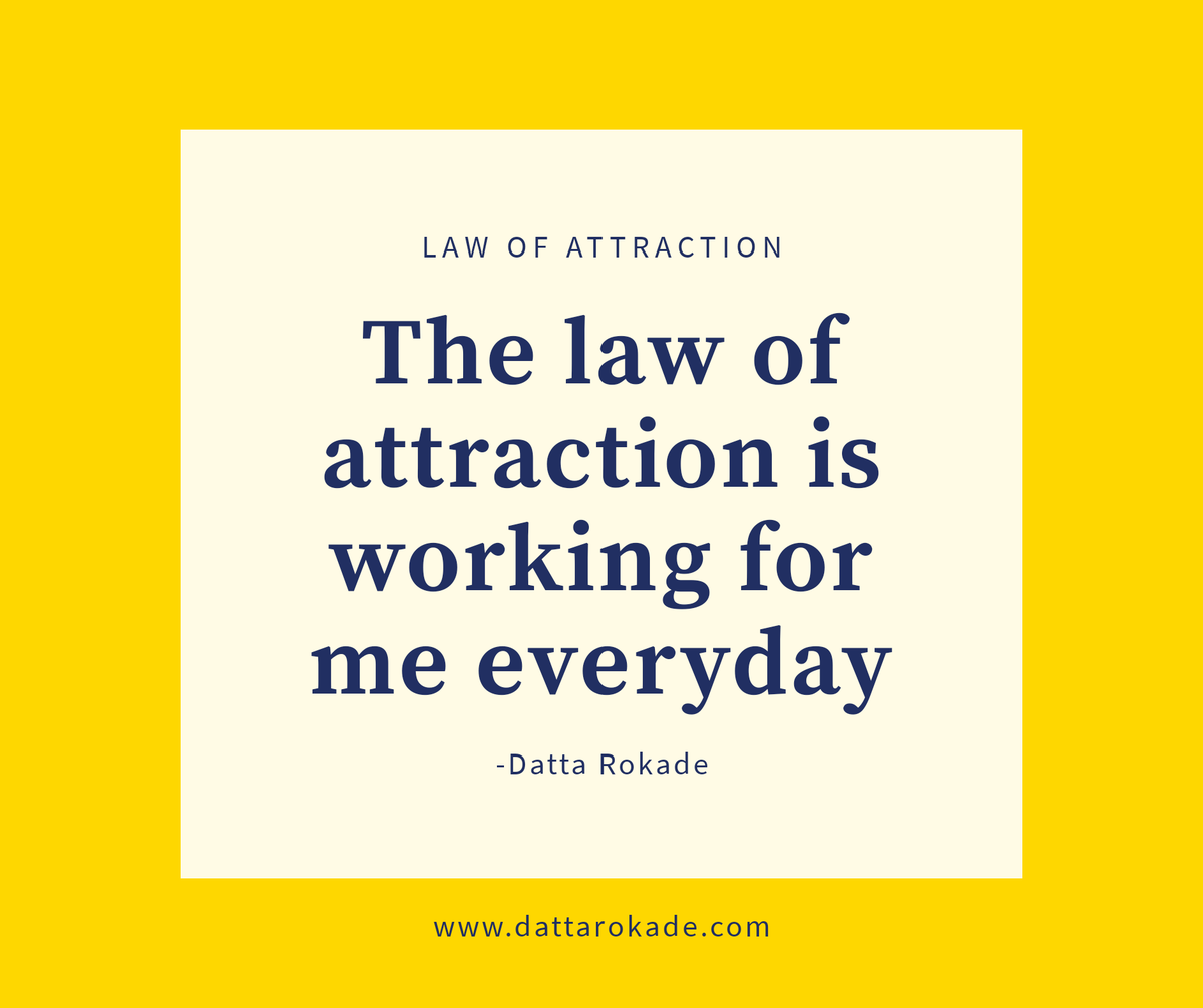 The law of attraction is working for me everyday!!
#lawofattraction #thesecret #secret #lisanichols #yesyes #successquotes #growthmindset  #positiveenergy #positivequotes #affirmations #saturdayvibes #saturdaymorning #changeyourlife  #coachingespiritual  #loa #dattarokade #pune