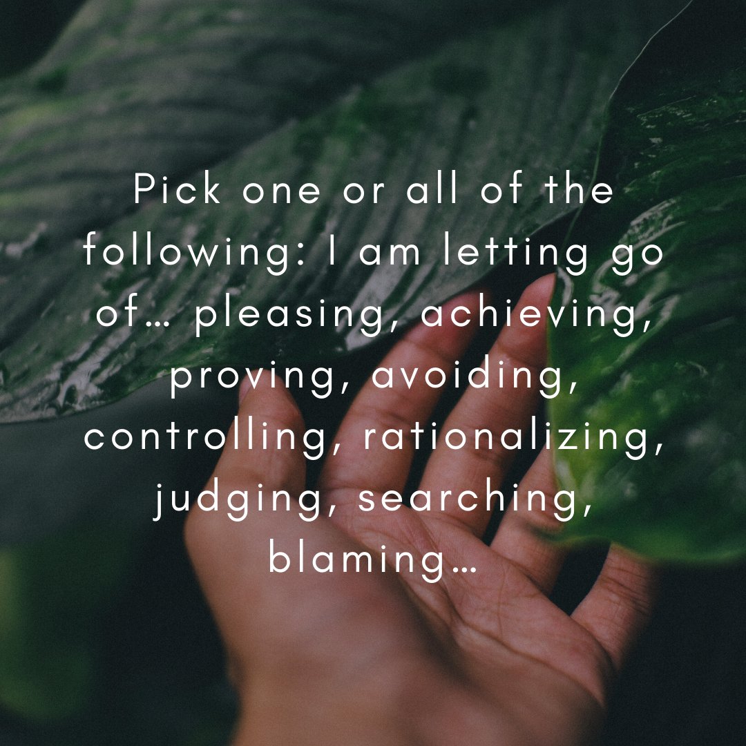 I'm a recovering pleaser. What are you letting go of? plumgroup.ca #heartinsights