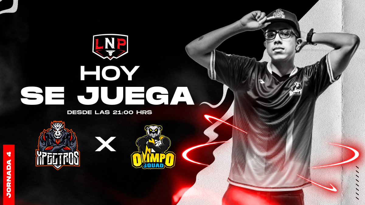 ⚔️ | #MatchDay | J4

🎯 | <a href="/XpectrosCr/">Xpectros</a> vs <a href="/OlimpoSquad/">Olimpo Squad⚡️</a>

Hoy se enfrentan Xpectros y Olimpo apostando sus mejores estratégias para conseguir la victoria en la arena del rey.

¡Ven al directo!🔥

🗣️ | <a href="/andresandrade95/">Drakarys</a>
🕘 | 21:00
🖥️ | bit.ly/2YKtbMO

#LaNacional 🇵🇪