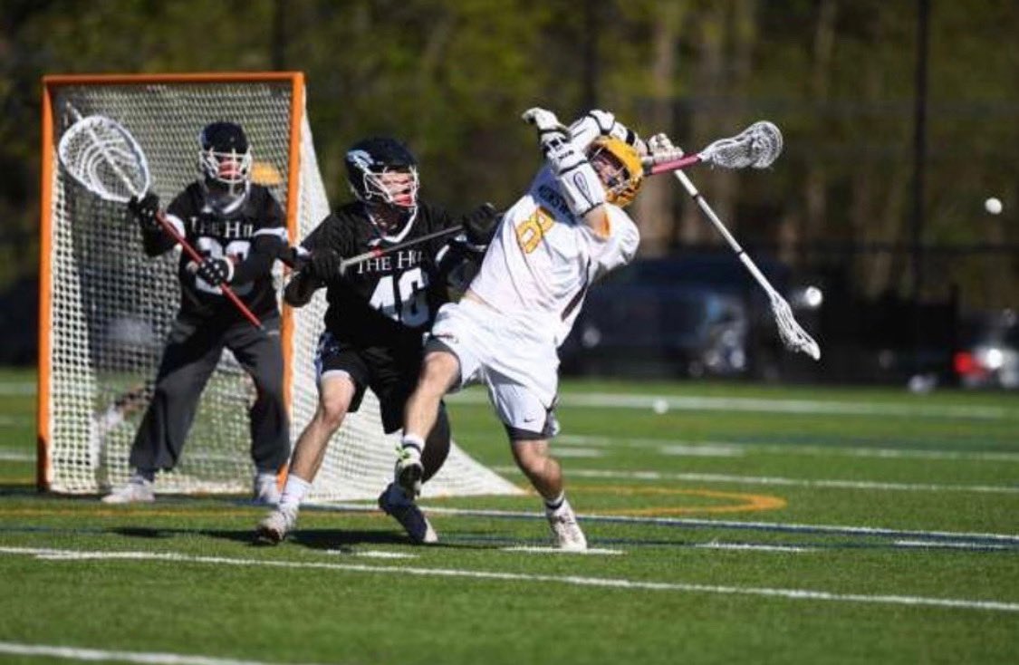 BillyChabot's tweet photo. Happy bday to Freshman defenseman Jack Follows!! The 6’1 150 lb lefty cover man seems to have a lot of Joey Bart in him. #46? Lefty? Seems like Barts in a Hill Jersey. No way he’s got the toe drag and twister ability of his older brother but apprently this kid can cover the ball https://t.co/i34BbL8dW9