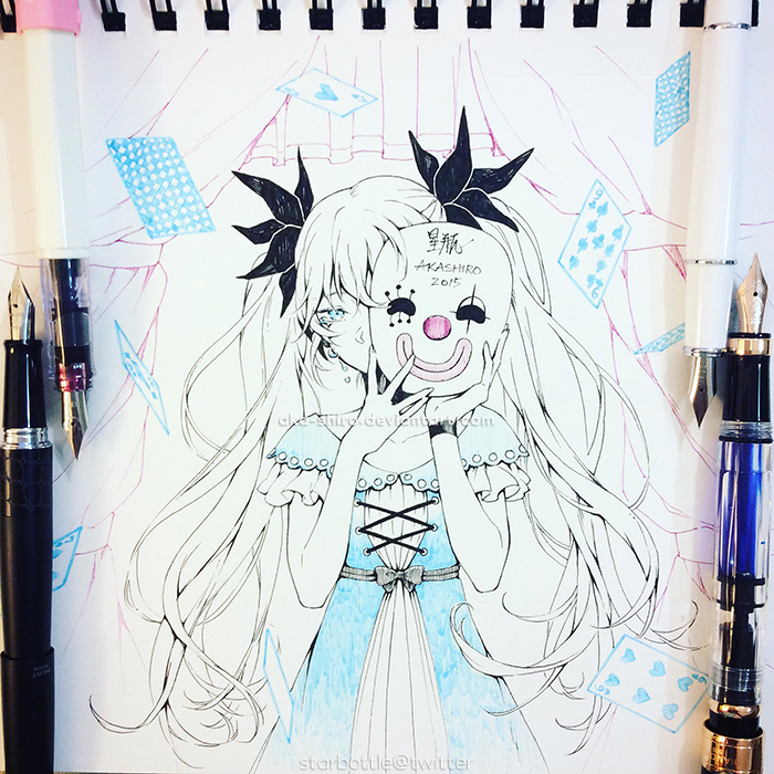 my old ink vocaloid stuff remain some of my personal favs because they were a hell of a good time