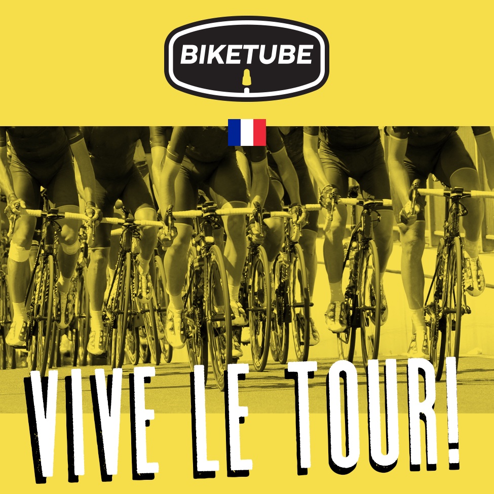 biketubenet's tweet photo. SO excited for Le Tour! Who will be the strongest in 3 weeks. Bernal for the repeat? Roglic, perennial September strong man? Pinot bringing one home for the French? Will Covid affect the outcome? #tourdefrance #biketubebrand #ToAirIsHuman #BetterButyle #cycling #bicycle https://t.co/0wSkoamYqx