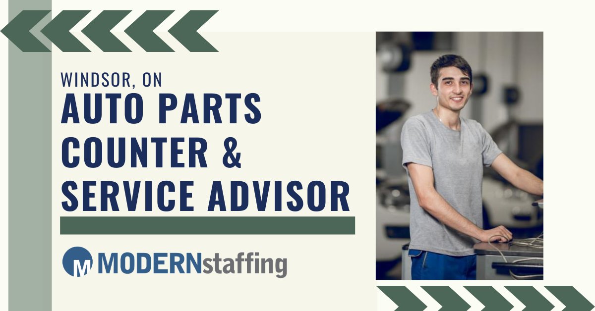 ModernStaffing's tweet photo. We're looking to hire an Auto Parts Counter &amp; Service Advisor!

Must have a drivers license!

Send your resume to jobs1@modernstaffing.ca to apply!

#ModernStaffing #YQG #Auto #YQGJobs https://t.co/D0S4FdBCiN
