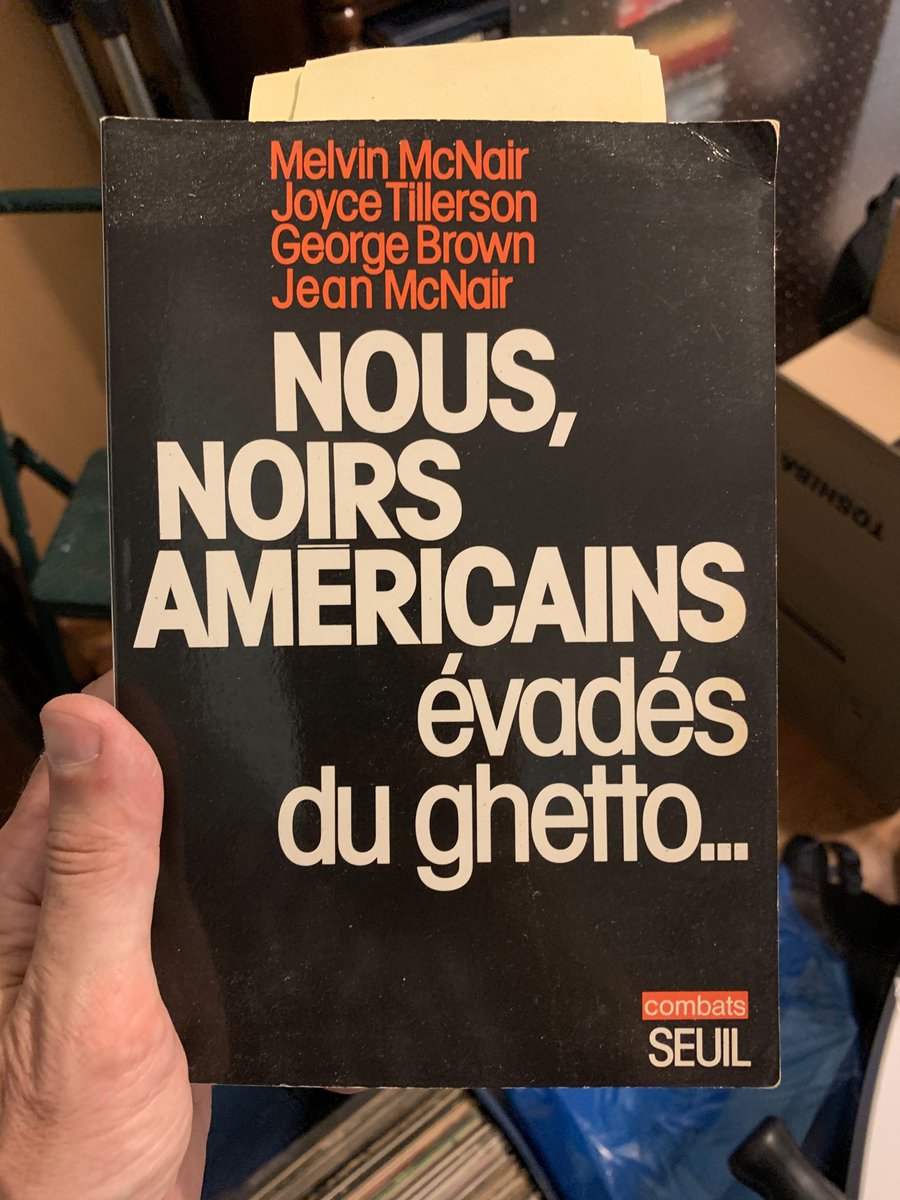Shout-out to Mrs. Matz, my high-school French teacher, for getting me proficient enough to read this memoir of the "Hijacking Family." (The McNairs now run an orphanage in Normandy.)
