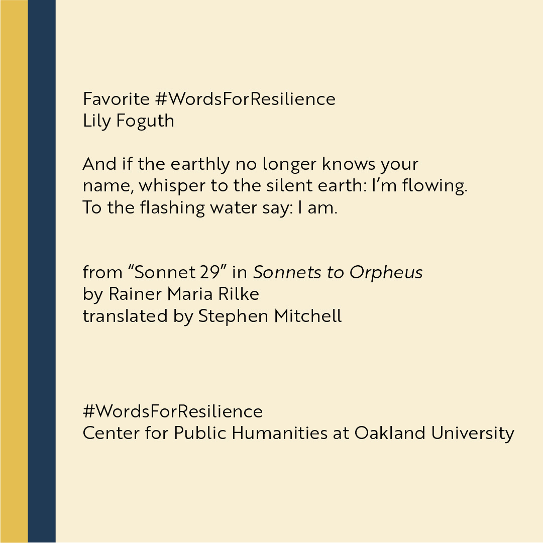 humanities_ou's tweet photo. #wordsforresilience #oaklanduniversity https://t.co/NQpQknrtA2
