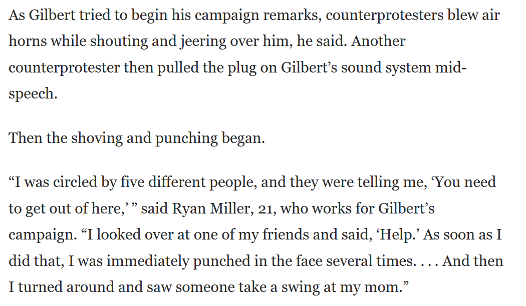 There's a lot of commentary in the media and here on Twitter about how violent protests and looting in Democratically controlled cities is bad for Joe Biden. But I haven't seen anyone say stories like these are bad for Trump/Pence.