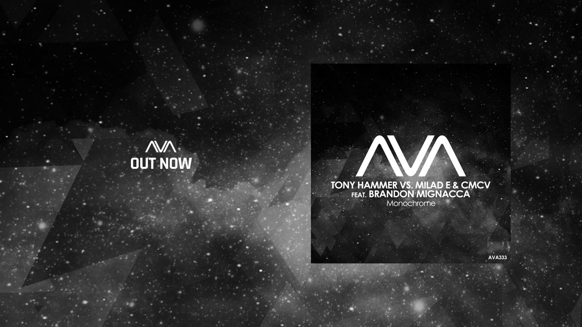 AVARecordings's tweet image. 🎵 New Music [AVA]
Tony Hammer vs Milad E &amp;amp; CMCV ft Brandon Mignacca - Monochrome 🖤

🎧 OUT NOW ➞ ava.complete.me/monochrome

@tonyhammermusic @milad_894 @Cmcv__ @BrandonMigMusic #trance @BlackHoleRec