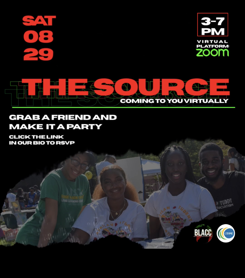 The Source is going virtual 🗣🗣
Tomorrow meet us to get the inside scoop on all the Black mason organizations and resources on campus!
Sign up with the link in out bio!