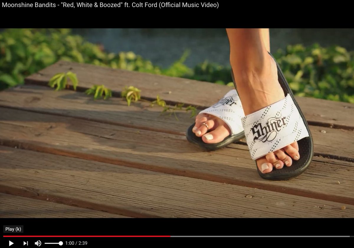 Summerskates's tweet photo. .@MoonshineBandit @coltford @Hatch86Films @PGA_JohnDaly 

#SummerSkates callout to 👀 our custom #Shiner sandals and koozies in the official music video for #RedWhiteAndBoozed

&amp; ...

@DudePerfect #TylerToney on @SharkWeek #Shaqattack

August has been 🔥
https://t.co/a4hy2uf6Mw https://t.co/7kHvHEu9qq