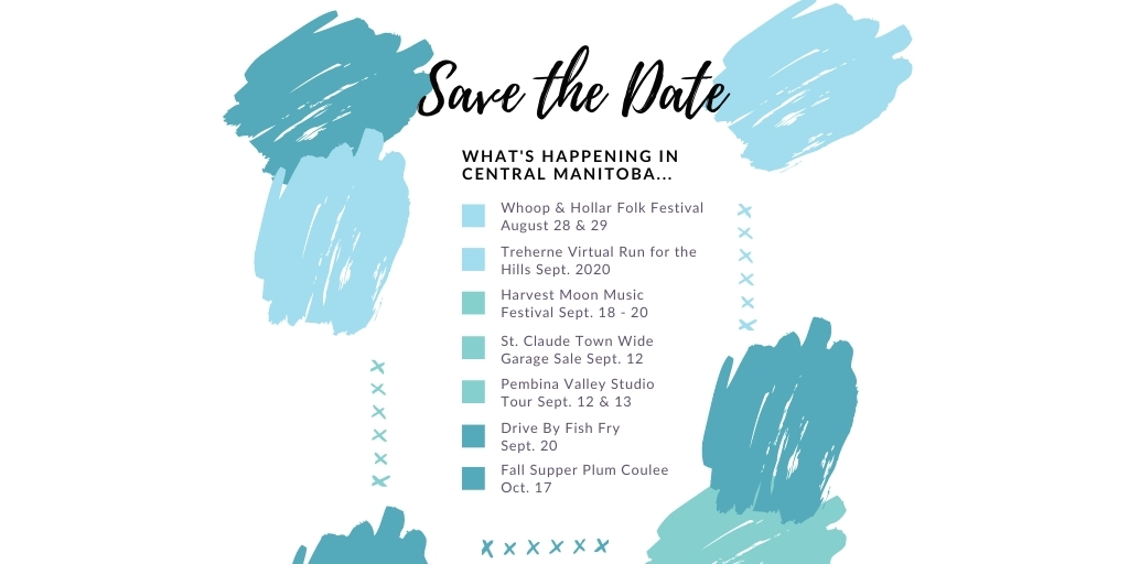 CMBTourism's tweet photo. Heres a little sneak peak at all of the fun happening in Central Manitoba over the next few weeks. For more information on these events and more, visit our website!
https://t.co/PWoczUxnIe
#exploreCMT #ExploreMB #MyManitoba #ManitobaEvents https://t.co/zeNKgwPmEL