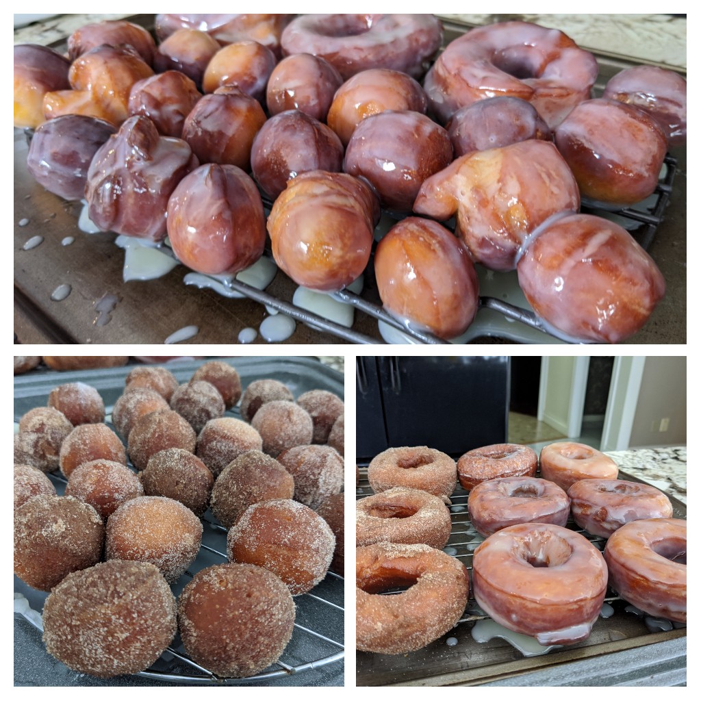 JennaFPW's tweet image. So, I wanted a little break from coding and decided to make donuts. Another unhealthy food under my belt. 😅 #codingbreak #baking #donuts #addtomyfupa