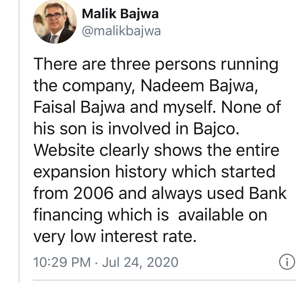 Reality is his brother Nadeem Bajwa went to US to study in late 1990s & began delivering pizzas for a PapaJohn’s shop to pay tuition fees & bills as US students doThen younger bros Malik & Faisal joined & they setup a business after finishing education due to Nadeem’s exp./19
